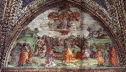 GHIRLANDAIO, Domenico Death and Assumption of the Virgin oil